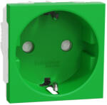 Schneider Electric Priza schuko 2M protectie copii Schneider Noua Unica verde NU303706 (NU303706)