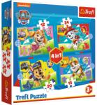 Trefl PUZZLE TREFL 4IN1 PATRULA CATELUSILOR ECHIPA (VIVA-34628) Puzzle