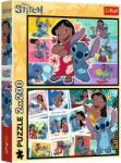 Trefl PUZZLE TREFL 2X200 DISNEY LILO SI STITCH VIATA FERICITA (VIVA-13334) Puzzle
