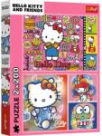 Trefl PUZZLE TREFL 2X200 HELLO KITTY SI PRIETENII (VIVA-13336) Puzzle