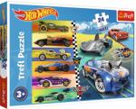 Trefl PUZZLE TREFL 24 MAXI HOT WHEELS MASINILE DEOSEBITE (VIVA-14362) Puzzle