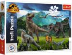 Trefl PUZZLE TREFL 100 PIESE JURASSIC WORLD LUMEA DINOZAURILOR (VIVA-16441) Puzzle