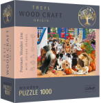 Trefl PUZZLE TREFL DIN LEMN 1000 PIESE ECHIPA DE CATEI (VIVA-20149) Puzzle