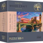 Trefl PUZZLE TREFL DIN LEMN 500+1 OBICTIVELE TURISTICE DIN LONDRA (VIVA-20155) Puzzle