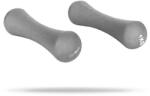 GymBeam Gantere Neoprene Dumbs 2 x 1 kg light grey