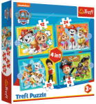 Trefl PUZZLE TREFL 4IN1 PATRULA CATELUSILOR (VIVA-34346) Puzzle