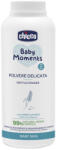 Chicco Baby Moments Babapúder Kaolinnal és Kukoricakeményítővel 130g, Talkummentes Bőrápoláshoz