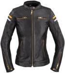  Női motoros bőrkabát w-tec stripe lady (ISL-24387/fekete)