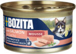 Bozita 12x85g Bozita Mousse Postbiotikum Lazac nedves macskatáp