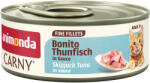 Animonda 24x60g animonda Carny Adult Fine Fillets tonhal szószban nedves macskatáp