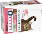 Perfect Fit 24x85g Perfect Fit Adult 1+ nedves macskatáp vegyes csomagban