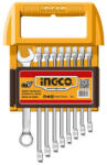 INGCO Csillag-villáskulcs készlet 9 részes 6-19 mm CrV (HKSPA1096)