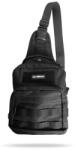 GymBeam Geantă crossbody Tactical Black Geanta sport