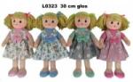 SUN-DAY Rag doll 30 cm 4wz with glossy 156631 price for 1 piece