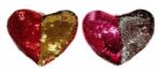 SUN-DAY Heart with sequins 37cm 2col 153623