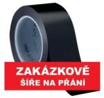 3M 471 Bandă adezivă PVC pentru marcare, rezistent la abraziune, negru 12 mm x 33 m (AA-0471-1233-5)