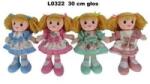 Sun-Day Rag doll 30 cm 4wz with voice 156624 price per 1 piece