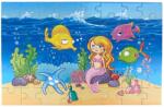 Sunman Puzzle din lemn, Sirena, 48 piese (S00006471_001w) Puzzle