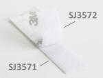 3M Hook & Loop SJ3572, alb, cârlige 25 mm x 45, 7 m (7000001973)