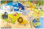 Sunman Puzzle din lemn, Regatul animalelor, 20 piese (S00006478_001w) Puzzle