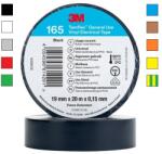 3M Temflex 165 Elektrobandă izolantă, 19 mm x 20 m 19 mm x 20 m verde/green (7100184803)