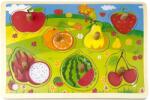 Sunman Puzzle din lemn, Fructe, 7 piese (S00006470_001w) Puzzle