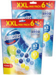 Domestos Power5 WC frissítő blokk mix, Lime / Ocean (2x6x50 g)