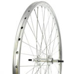 Malvestiti Velogo Malvestiti 26-os (559 mm) MTB hátsó kerék, ipari csapágyas, menetes racsnihoz, csavaros tengellyel, ezüst színű