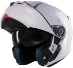 AXXIS Casca Axxis Storm S SV - Flip-up, alb lucios, ochelari soare incluși, ECE 22.06 (4342000001)