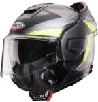Caberg Casca Caberg Trip SV Lunar L6 - Flip-up, negru/gri/galben fluor mat, Pinlock și ochelari soare incluși, ECE 22.06 (C0LB60L)