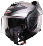 Caberg Casca Caberg Trip SV Lunar S6 - Flip-up, negru/gri/alb mat, Ochelari soare incluși, ECE 22.06 (C0LB60S)