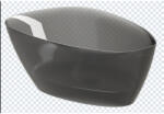 RIHO TOLEDO solid frosted szabadonálló kád 158x110 smoke színben (B126002F01)