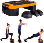inSPORTline Multifunkciós Aerobic step lépcső inSPORTline Multifun Szín: fekete