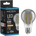 Mexen Vintis, LED izzószálas izzó E27, A60, 8 W, meleg fehér 2200K, füstszínű, L150-E27-0822-70 (L150-E27-0822-70)