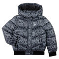 Guess Rövid ruhák PADDED HOODED LS Fekete 12 ans