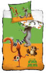 Carbotex Madagascar KING JULIAN ágyneműhuzat garnitúra 140X200+70X90 - aprotalpak