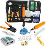  Hálózati szerszámkészlet 9 részes