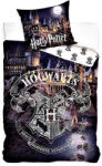 Carbotex HARRY POTTER HOGWARTS prémium ágyneműhuzat-szett 100% pamut 140x200 + 60x70 - aprotalpak