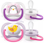 Philips játszócumi Ultra Air 0-6 hó Animals 2db-os