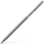 Faber-Castell Ceruza Faber-Castell Grip 2001 H szürke ergonomikus háromszög formájú test fekete pötyökkel (FC117011)