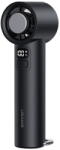 USAMS Mini Ventilatoare ZB361 Ice-Cooling, 7W, 14000 rpm, 2000 mAh, 5 viteze, Afisaj LED, USB-C, Negru (USA001777) - pcone Ventilator