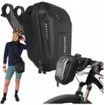 Fit4Med Kerékpáros Táska Kormánytáska Kemény Roller Cipzár Vízálló 3L XL (SAKWA ROWEROWA NA KIEROWNICE TWARDA FIT-1424)