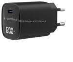 Gembird Adapter Gembird 60W USB Type-C fast charger, LCD, black (TA-UC-1C-PD60LCD-01-BK)