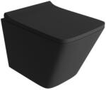 Gomboss/perfekto Lavita LAGO BLACK WC, fekete (50-LV00001-SET)