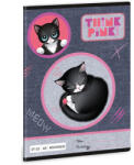 Ars Una A5 kockás füzet - Think Pink Dream