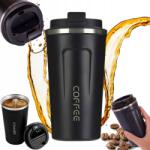  Termo Bögre Termosz 510 ML Kijelző LCD Kijelző Kávé Tea Smart