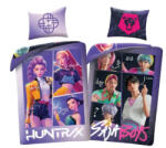 Halantex K-pop Démonvadászok Saja Boys ágyneműhuzat 140×200cm, 70x90 cm microfibre (HAX626335)