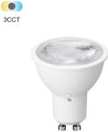 VITO LED spotlámpa MR16 GU10 6W 3xCCT 660 lm 38° fehér - 1519920 (1519920)