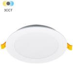 VITO süllyeszthető LED panel 5W 3xCCT 525 lm IP54 kerek - 2027495 (2027495)
