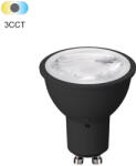 VITO LED spotlámpa MR16 GU10 6W 3xCCT 660 lm 38° fekete - 1519930 (1519930)